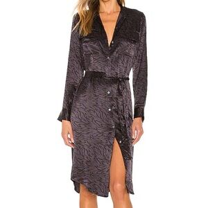 Rails Alix Dress in Ash Marbled Tiger